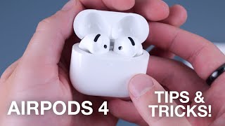 How to use AirPods 4  TipsTricks [upl. by Analrahc]