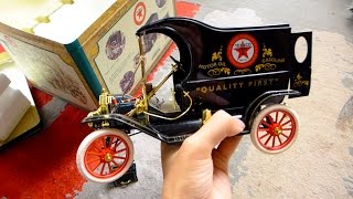 ToscaVlog  My Ford Model T Texaco 116 Diecast [upl. by Roley579]