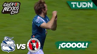 ¡QUÉ GOLAZO Aristeguieta firma el 31  Puebla 31 Tijuana  Grita México C22  J3  TUDN [upl. by Og]