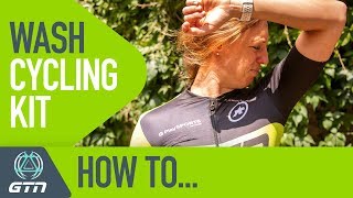 How To Wash Your Cycling Kit  Care For Your Cycling Shorts And Jersey [upl. by Bartosch820]