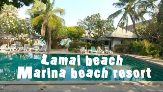 Lamai beachmarina beach resort and villakoh samuiThailand 2022 [upl. by Lagasse]