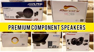 Premium Component speaker under 15000  Alpine  Mercury CE165  Audio Circle SL Pioneer  Audison [upl. by Ludeman]