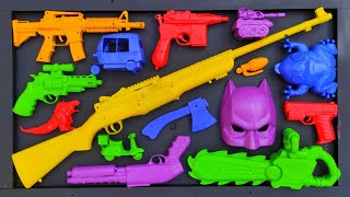 Membersihkan Nerf Ak47 Assault Rifle Shotgun Sniper Rifle Glock Pistol M16 Nerf gun Eps 102 [upl. by Annaira]