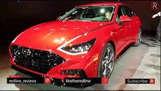 2020 Hyundai Sonata – Redline First Look – 2019 NYIAS [upl. by Bellaude]