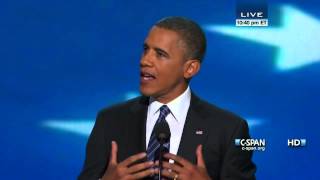 President Obama Acceptance Speech at 2012 Democratic National Convention CSPAN  Full Speech [upl. by Gena]