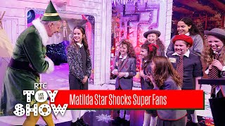 Matilda Star Alisha Weir Shocks Super Fans  The Late Late Toy Show [upl. by Akeber948]