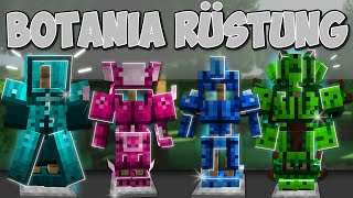 Botania armor Alle Rüstungen erklärt minecraft Tutorial  German [upl. by Lorilee371]