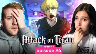 Attack on Titan  Season 4 Episode 26 REACTION [upl. by Nnybor779]