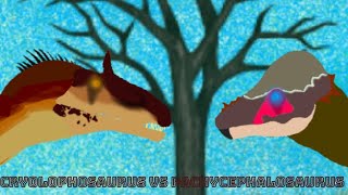 Cryolophosaurus VS Pachycephalosaurus  Bloody Lands S1  EP5 [upl. by Ardnasac]