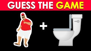 🎮 CAN YOU Guess the GAME by Emoji 🎲 [upl. by Ferne]