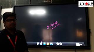 Benq Interactive Flat Panel Demo [upl. by Natika]