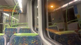 Melbourne train ride clip Mernda Line at 1225am early morning Recorded near Merri Station [upl. by Heng456]