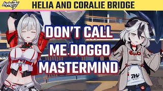 Honkai 73  HELIA and CORALIE Bridge Interaction and Short Gameplay [upl. by Adnimra271]