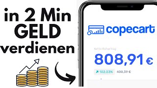 In 2 Minuten online Geld verdienen mit Copecart💰 [upl. by Bent888]