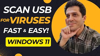 How to Scan USB Flash Drive Using Microsoft Defender in Windows 11 [upl. by Petronella]