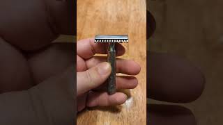 Gillette New Standard Safety Razor DE Antique Vintage [upl. by Imaon]