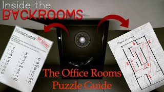 Inside the Backrooms The Office Rooms Puzzle Guide [upl. by Suter]