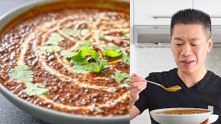 Never a DAAL MOMENT here with this amazing Black Lentil recipe Dal Makhani [upl. by Annatnom]