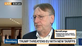 Not Possible to Negotiate With US Under Tariff Threat Says European Parliament Committee’s Lange [upl. by Demahum]