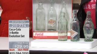 PRODUCT CocaCola 3Bottle Evolution Set [upl. by Aneekal729]