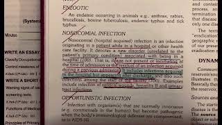 Nosocomial infections  psm mbbs third year  k park [upl. by Alyks]