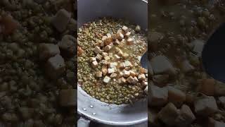 Giinisang Mongo at pritong Galungong tholitsmixtv cooking [upl. by Gow]