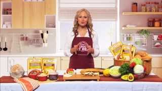 Del Real Foods  How to Make A Shredded Chicken Torta with Inside Socals Erica Olsen [upl. by Avigdor]