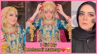 Salon Janay Ka Mood Change😮‍💨  Mehandi Makeup Bhi Khud Karty hain Ab😂😂  Dietitian Aqsa [upl. by Kristan207]