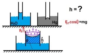 Physics 331 Surface Tension 5 of 12 What Causes Capillary Action [upl. by Par]