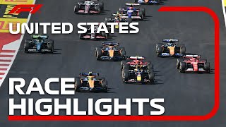 Race Highlights  2024 United States Grand Prix [upl. by Alleuol]