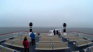 Timelapse Boot Ameland Holwerd [upl. by Giselbert358]