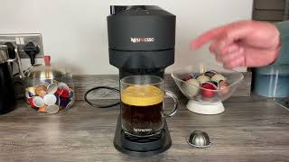 How to Use a Vertuo Next  Nespresso VertuoLine Coffee Machine Tutorial and Guide  A2B Productions [upl. by Idrahs]