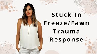 If Youre STUCK In Hybrid FreezeFawn Trauma Response cptsd emotionalhealth [upl. by Afra769]