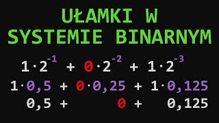 34 Ułamki w systemie binarnym [upl. by Ayikat971]