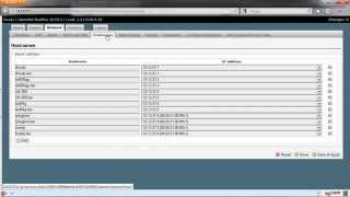 OpenWRT LuCI web interface tour HD [upl. by Folberth]