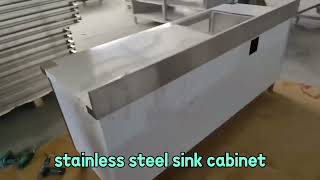 stainless steel sink cabinet [upl. by Letta666]