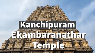 காஞ்சிபுரம் ஏகாம்பரநாதர் கோவில் தல வரலாறு  Kanchipuram Ekambaranathar Temple History in Tamil VLOG [upl. by Martainn41]