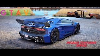 pegassi zentorno super Car drive in GTA V  SUPER CAR  full speed FIRST TIME [upl. by Baillie]