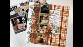 Scrapbook Layout  299 1 Sketch3 WaysVideo 2 [upl. by Higgins]