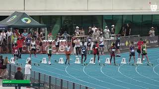 Boys U14 100m Heat 3 202324 State Combined Events Championships  Saturday [upl. by Burdett339]