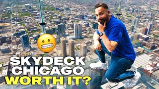 Is The Sears Tower Skydeck Ledge WORTH IT  Things to Do in Downtown Chicago 2024 Willis Tower 😒 [upl. by Karp]