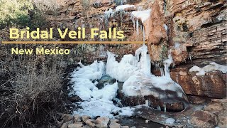 Bridal Veil Falls  High Rolls Mountain Park New Mexico [upl. by Neehsar]