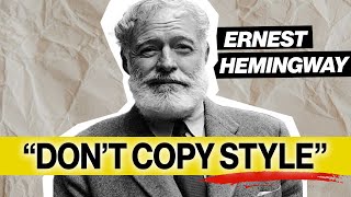 5 Writing Rules  Ernest Hemingway [upl. by Nassah39]