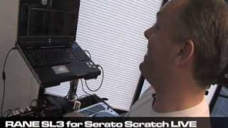 Rane SL3 for Serato Scratch LIVE  New THRU mode demo [upl. by Acinomal]