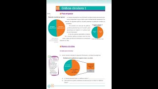 Gráficas circulares 1 secuencia 12 matemáticas 1 telesecundaria página 82 [upl. by Dukey]