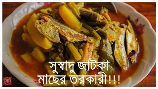 দেখে নিন সুস্বাদু জাটকা মাছের তরকারী jhatka fish Recipe [upl. by Loggins118]