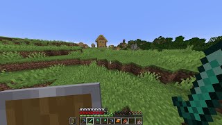 village gevonden  Minecraft Hardcore Survival 13 [upl. by Einimod]