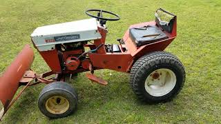 1966 Jacobsen chief 800 garden tractor [upl. by Kellia]