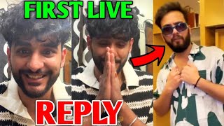 Fukra Insaan FIRST LIVE After Bigg Boss ELVISH YADAV COMMENT Fukra Insaan Full Instagram Live [upl. by Albric]