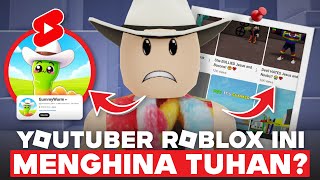 YOUTUBER ROBLOX INI MENGHINA TUHAN YOUTUBER PALING DIBENCI DI ROBLOX GUMMYWORM [upl. by Harrod]